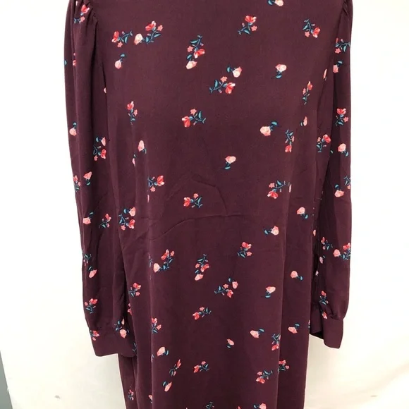 Old Navy Floral Print Dress Sz L - Picture 4 of 9